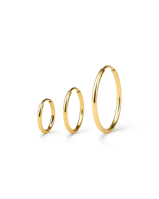 
Triple Hoops Set — Large