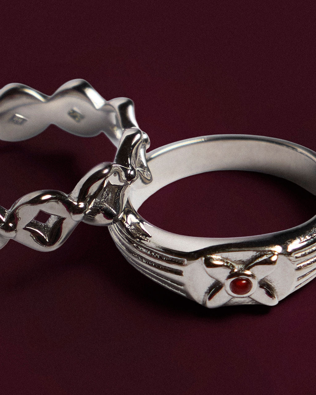 
Model wearing the Scarlet Seal Ring