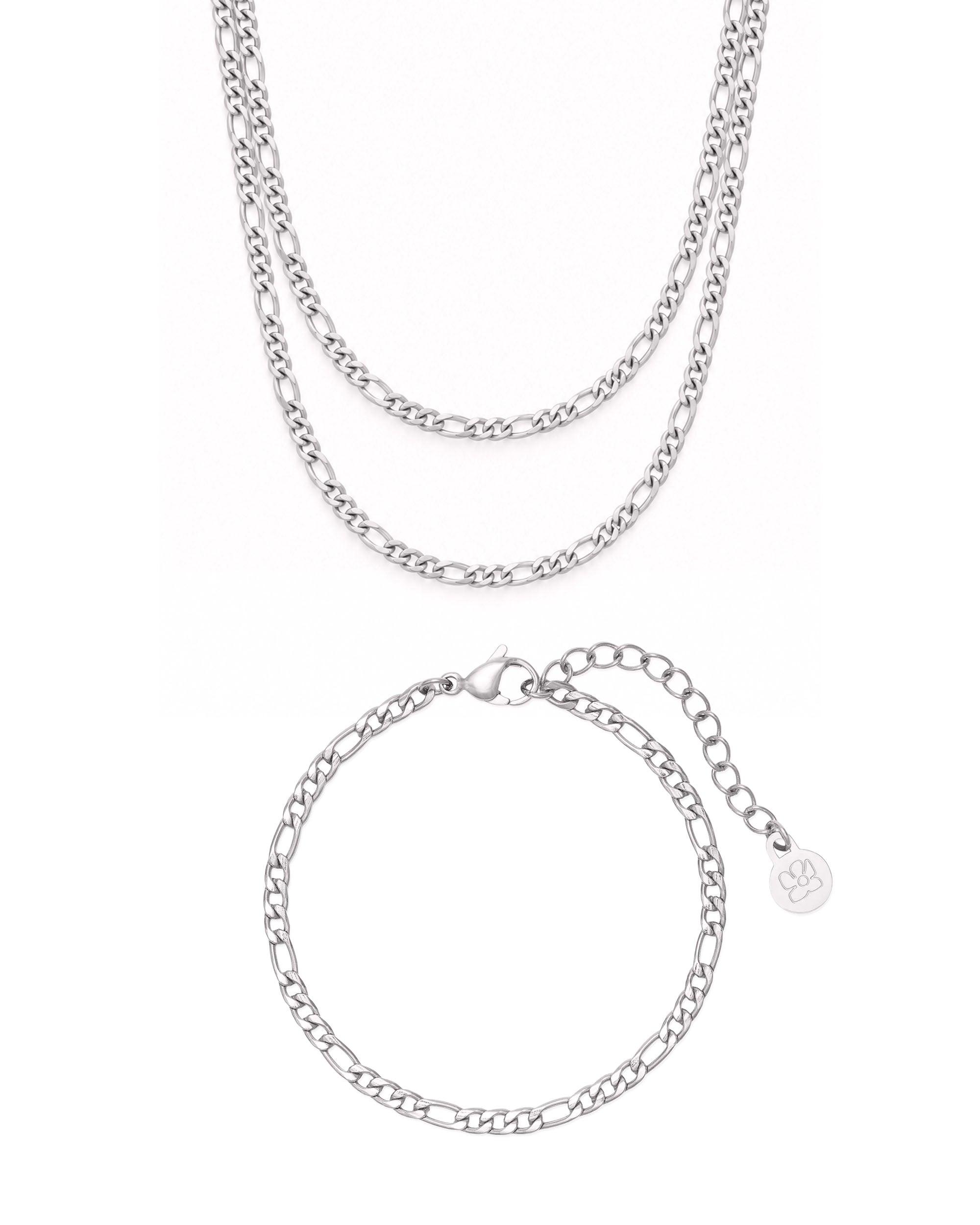 
The Figaro Set in silver