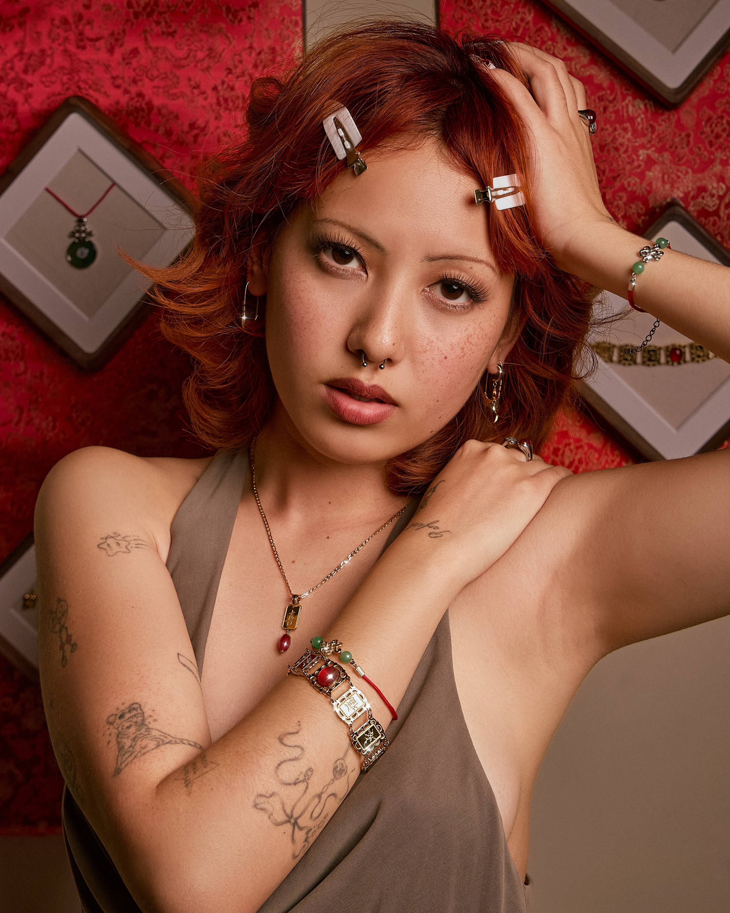 Lucky Mahjong Tile Bracelet