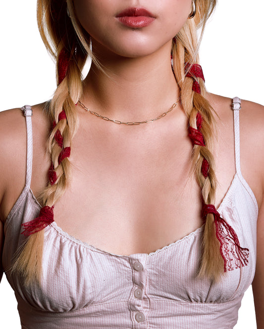 Paper Clip Chain Necklace