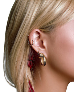 
Double Puff Hoops