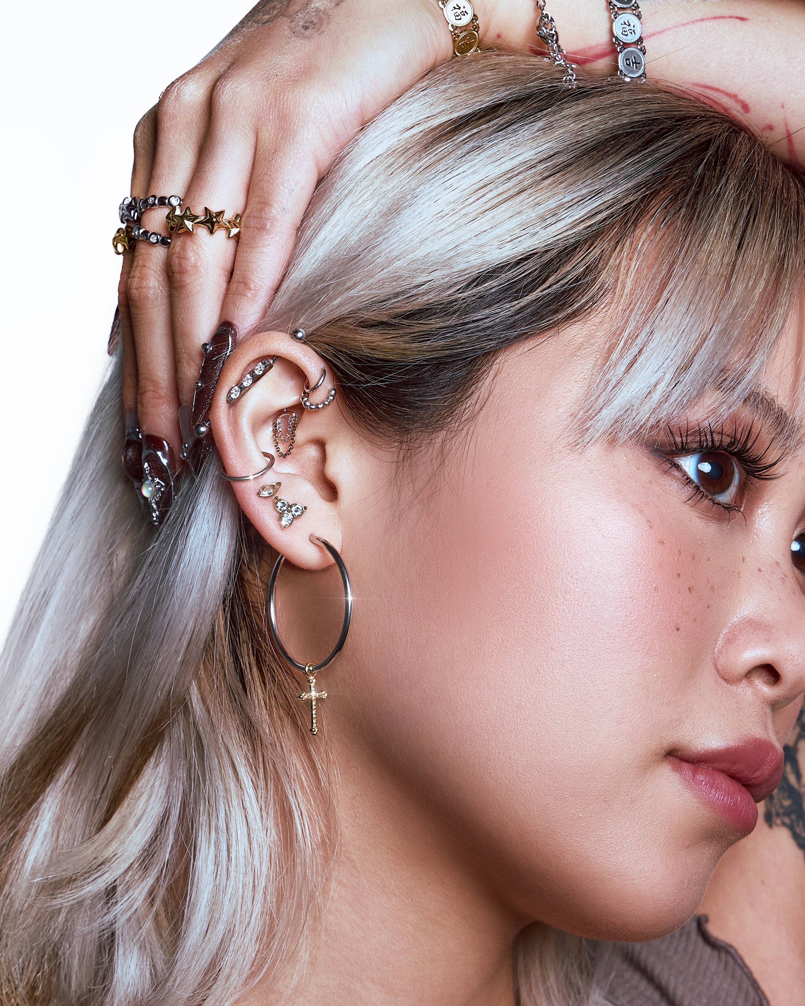 Diamond Cluster Stud