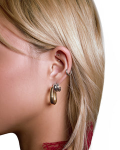 
Double Puff Hoops