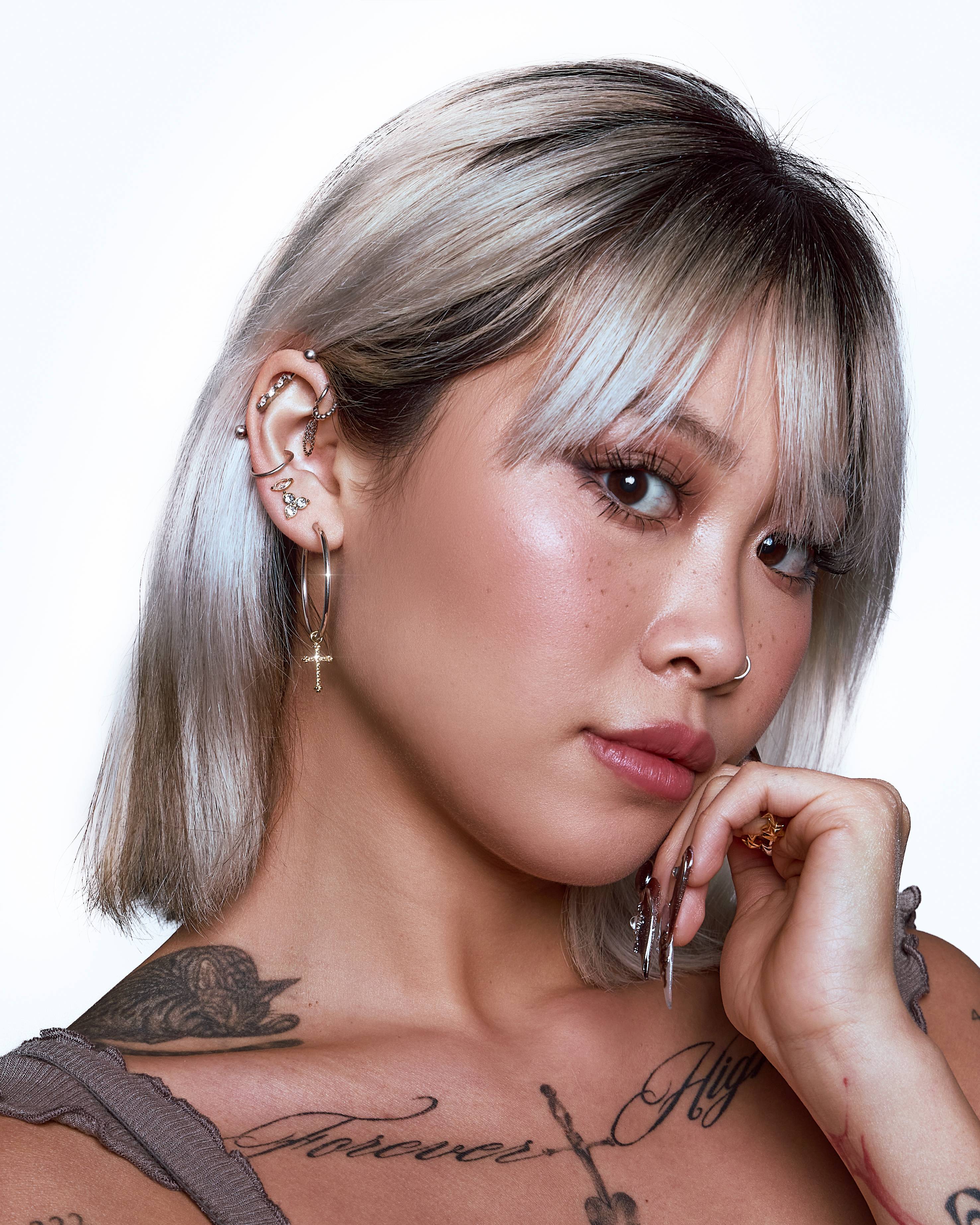 Marquise Diamond Stud